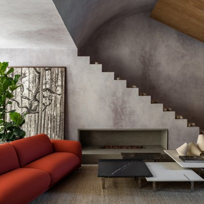 To Loft Refúgio αποτελεί έναν πολυμορφικό χώρο με «ζεστή» και φιλόξενη ατμόσφαιρα