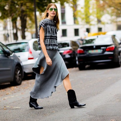 Οι cowboy boots είναι και πάλι της μόδας