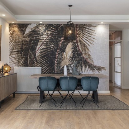 Δείτε την ανακαίνιση ενός διαμερίσματος στα Νότια Προάστια με αναφορές στο τοπίο των ελληνικών κυκλαδίτικων νησιών 