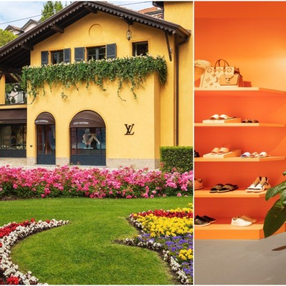 Η νέα pop up boutique του οίκου Louis Vuitton μας ταξιδεύει στην πολυτέλεια της λίμνης Κόμο 