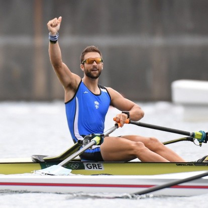 Στέφανος Ντούσκος: Κατέκτησε το χρυσό στην κωπηλασία στους Ολυμπιακούς Αγώνες και χάρισε στην Ελλάδα το πρώτο μετάλλιο στο Τόκιο 