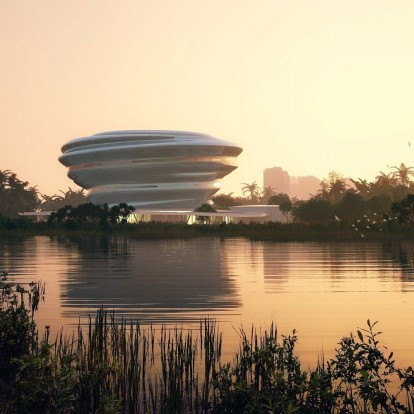 Ένα φουτουριστικό μουσείο Τεχνολογίας κι Επιστήμης στην Κίνα «κόβει» την ανάσα χάρη στο design του