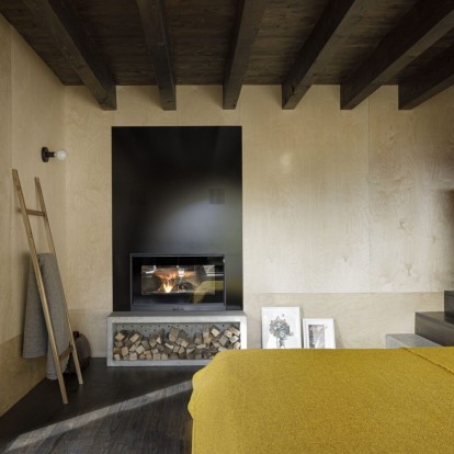 Casa Cinsk: Εμπνευστείτε για τη winter διακόσμησή σας μέσα από μια κατοικία στις ιταλικές Άλπεις 