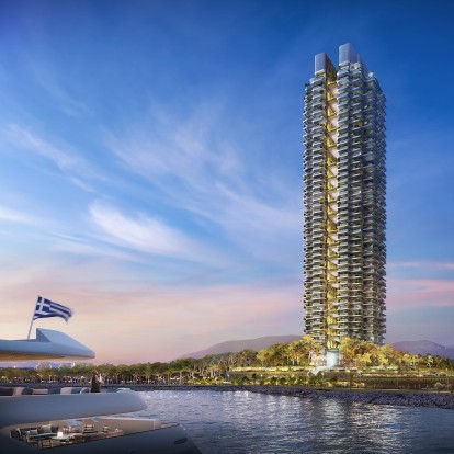 Marina Tower: O πρώτος πράσινος ουρανοξύστης στην Αθήνα είναι γεγονός 