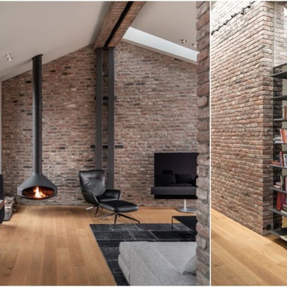 «Χαθείτε» σε ένα φανταστικό ρετιρέ όπου το παιχνίδι του φωτός αποτελεί μέρος της διακόσμησης 