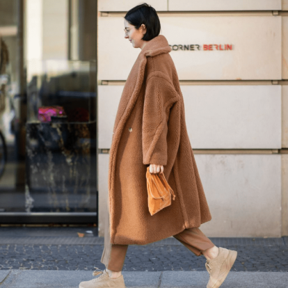 Teddy Coat: Τα πιο cozy σχέδια για τις κρύες μέρες 