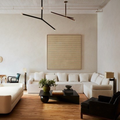 Ένα διαμέρισμα στη Νέα Υόρκη αναδεικνύει με τον πιο cool τρόπο τους γήινους τόνους