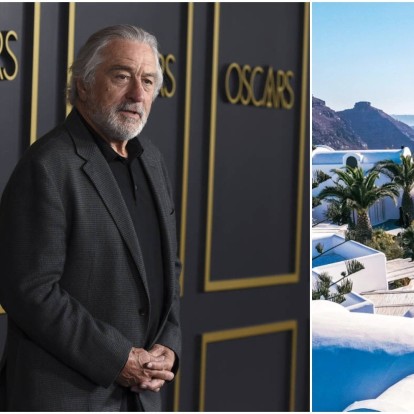 Ο Robert De Niro ανοίγει το πρώτο ξενοδοχείο Nobu στη Σαντορίνη