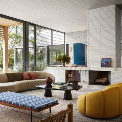 Πώς μια κατοικία στη Hampton απογειώνει το eclectic design