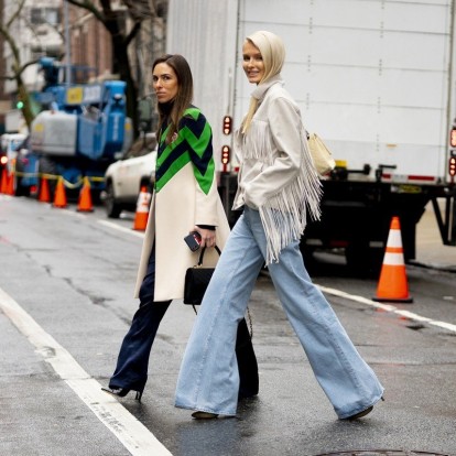 Τα καλύτερα shoe designs για να συνδυάσετε με τα wide-leg trousers