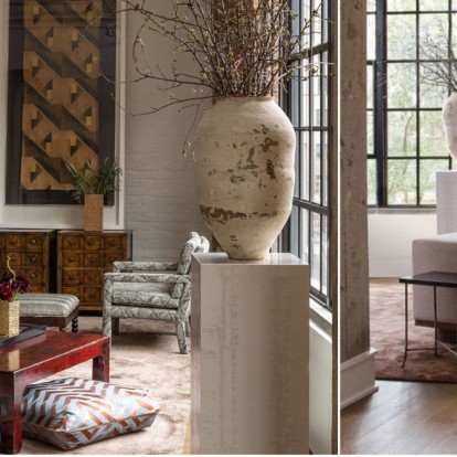 Ένα industrial loft σε γήινες αποχρώσεις στον Καναδά «πλημμυρίζεται» από τέχνη 