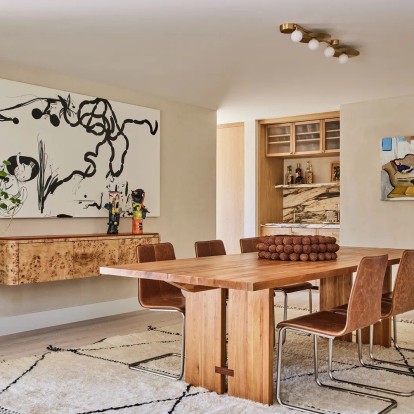 Μια κατοικία στο Aspen με eclectic διακόσμηση ποντάρει στη δύναμη της φύσης