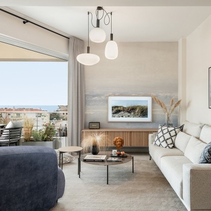 Mια υποδειγματική ανακαίνιση διαμερίσματος στην ιστορική συνοικία Χαλέπα στα Χανιά