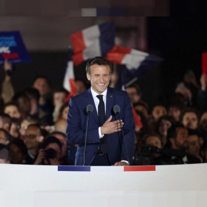 Επανεκλογή Macron: Μια πολιτική νίκη, ταυτισμένη με κρατικό διχασμό
