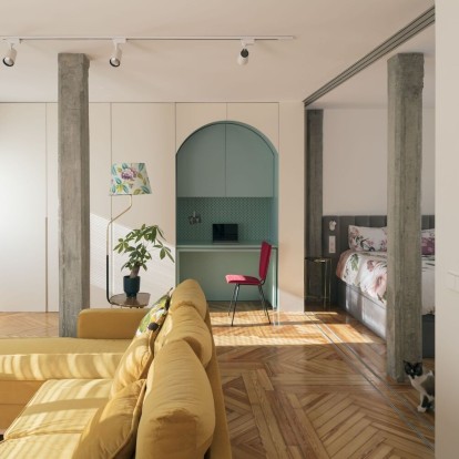 Ένα super cute διαμέρισμα στο Λονδίνο ξεχωρίζει για τον elegant σχεδιασμό του