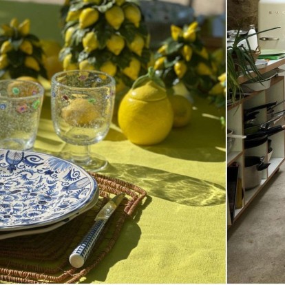 5 elegant τρόποι για να εισάγουμε summer atmosphere στην τραπεζαρία
