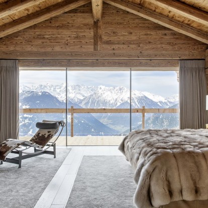 Πολυτέλεια και high end αισθητική στo Love Counts chalet στις ελβετικές Άλπεις 