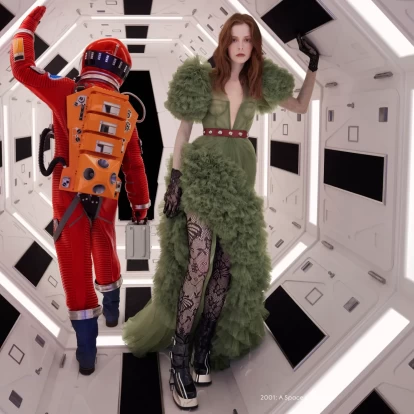 Exquisite: Η νέα καμπάνια του οίκου Gucci είναι ένας «ύμνος» στις ταινίες του Stanley Kubrick