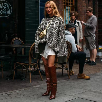 Τα πιο hot styling tips για να φορέσετε τις knee-high boots με απόλυτη επιτυχία