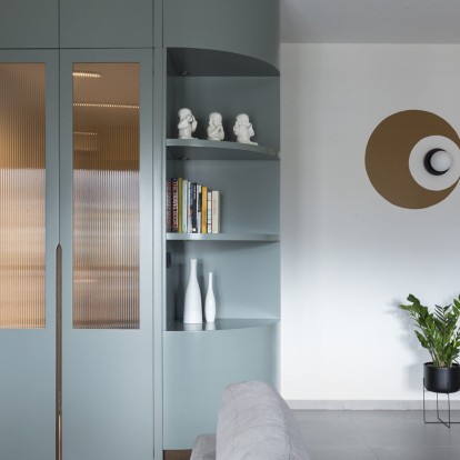 Ένα μικρό διαμέρισμα στην Aθήνα μεταμορφώθηκε στο ιδανικό σπίτι