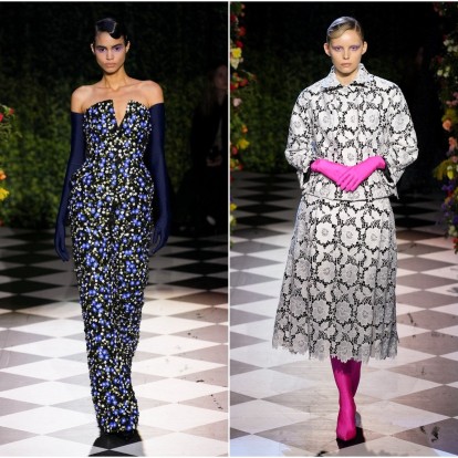 London Fashion Week F/W23: Ο Richard Quinn γέμισε με λουλούδια το Λονδίνο
